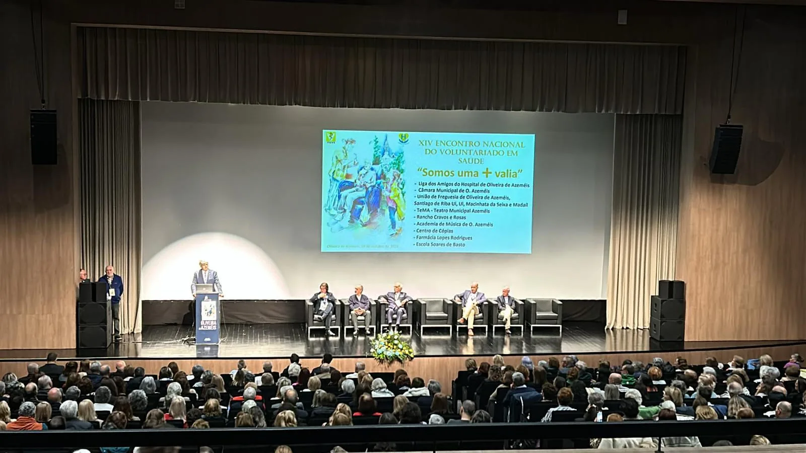 Cerimónia de Atribuição do Prémio do Concurso Dr. Heitor do Carmo, promovido pela Federação Nacional do Voluntariado em Saúde (FNVS)